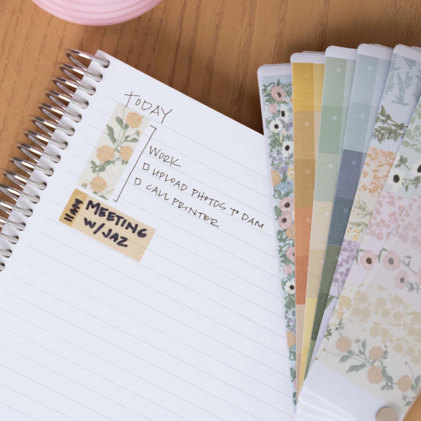 Washi Tape Fan - Bouquet