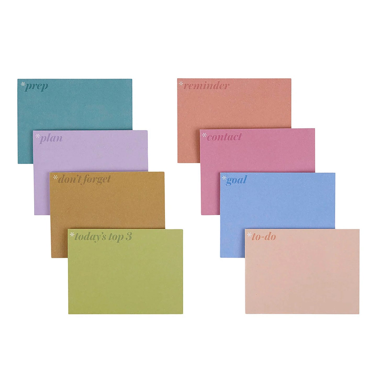 Planning Sticky Notes 8-pack